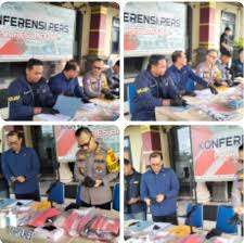 Kapolres Badung Ungkap 7 Kasus Narkoba, 8 Tersangka Diamankan